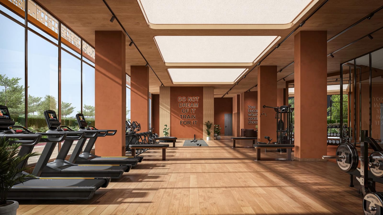 Gym, Leafsong Retreat, Greater Noida