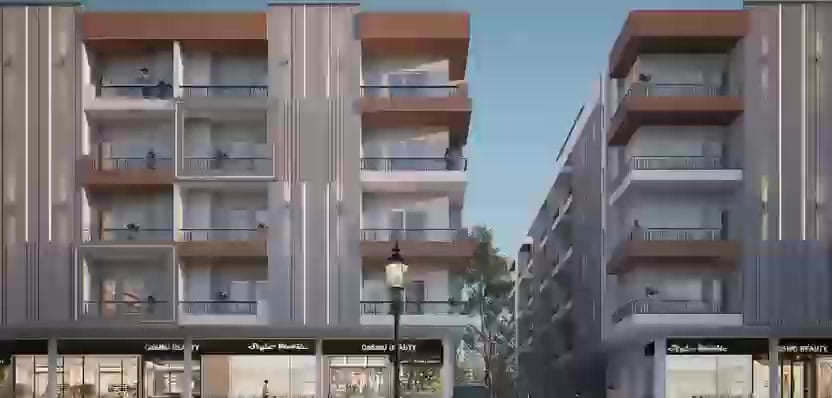 High-street retail, Twin Crown, Greater Noida West